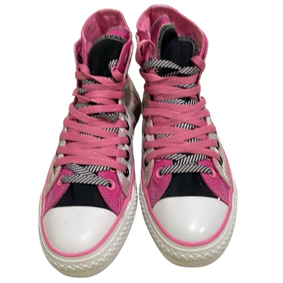 Converse All Star Cupcake Layered Canvas Upper Lace Up Sneakers SZ 9 Women - Picture 3 of 8